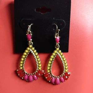 Dangle Hoop Earrings